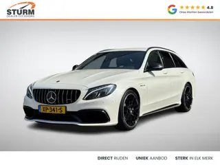 Mercedes-Benz C-klasse Estate AMG 63 | Burmester | Geheugenstoelen | Sportuitlaat | Designo Kleur | 
