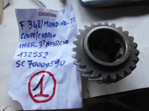 3rd gear for gearbox Ferrari 348 and Mondial T