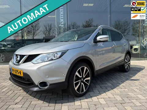 Nissan Qashqai 1.2 automaat Tekna, NAP, Panoramadak, Leder, Navi, camera 360 graden