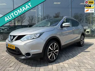 Nissan Qashqai 1.2 automaat Tekna, NAP, Panoramadak, Leder, Navi, camera 360 graden