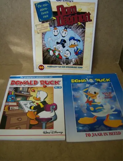 Oom dagobert , donald duck als en meer