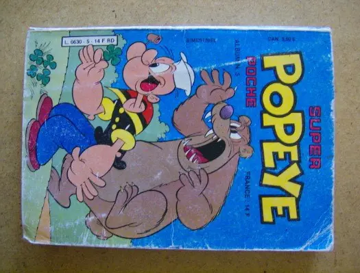 Popeye pocket frans 7 adv6288