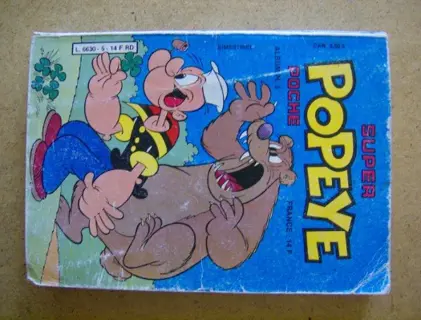 Popeye pocket frans 7 adv6288
