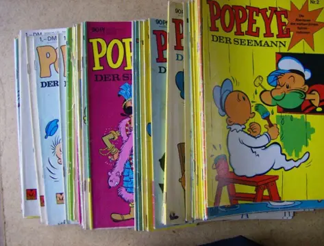 Popeye comic duits 1 adv6337