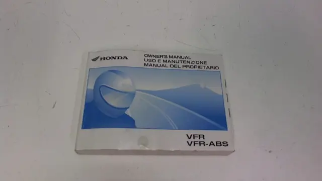 INSTRUCTIEBOEKJE Honda VFR 800 I 2002 - 2013