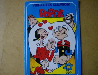 Popeye verhaaltjes kleurboek adv6429