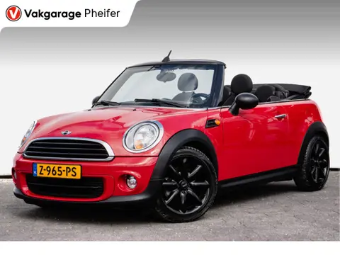 MINI Cabrio 1.6 One Pepper Half lederen int./ Cruise control/ Windscherm/ Lmv/ Climate control