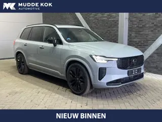 Volvo XC90 T8 Plug-in hybrid Ultra Black Edition | Luchtvering | Trekhaak | Head-Up | 360° Camera | 