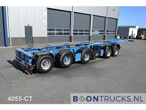 Broshuis 2CONNECT-5AKCC 2x20-40-45ft HC * 3x STEERING * 4x LIFT AXLE * NL TRAILER * APK 08-2026