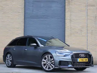 Audi A6 Avant 45 TFSI S edition S line | Pano | Leder | 20” | Trekhaak | Memory | Org. NL