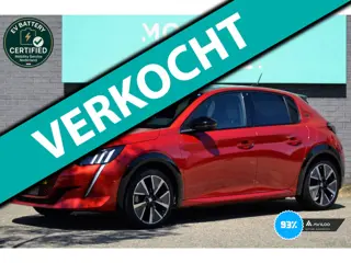 Peugeot E-208 EV GT 350 50 kWh AUT CarPlay Laneass. Pano