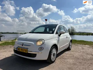 Fiat 500 1.2 Lounge PANO DAK/AIRCO/LMT VELGEN/4-CILINDER