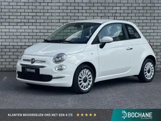 Fiat 500 1.0 Hybrid Lounge | Apple CarPlay / Android Auto | Parkeersensoren | Cruise Control | DAB+ 