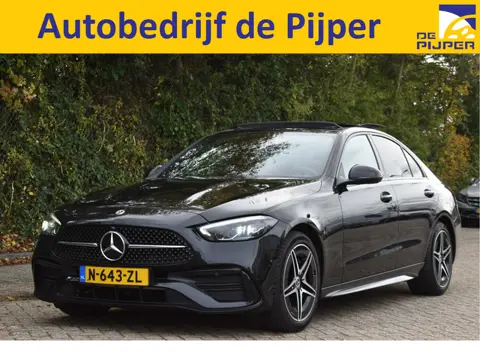 Mercedes-Benz C-Klasse 300 e AMG Line 313 pk | NL-Auto | Trekhaak | Open dak | Virtual cockpit | Cam