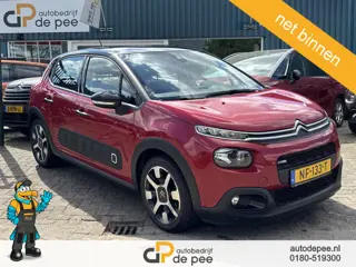Citroën C3 1.2 PureTech Shine GARANTIE/CRUISE/CLIMA/CARPLAY/CAMERA/LICHTMETAAL/EL.RAMEN/KEYLESS rijk