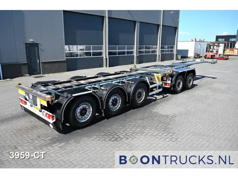 D-Tec COMBITRAILER  S-LINE CT-521-S | 2x20-40ft HC * 3x STUURAS * 4x LIFTAS * NL TRAILER * APK 05-20