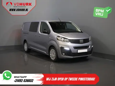 Peugeot Expert (Fiat Scudo) 2.0 MJ 145 pk DC Dubbel Cabine 6 Pers./ Camera/ Cruise/ PDC/ DAB/ Airco