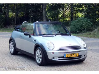 MINI Cabrio 1.6 One Pepper | 2004 | Airco | Stoelverwarming | Leuke auto!