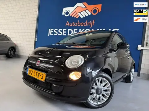Fiat 500 1.2 Pop Automaat / bj.2010 / kleur: zwart / Airco / NAP met 100617 km.en APK tot 04/2027 / 
