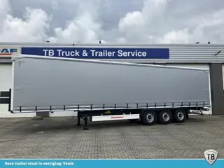 Kässbohrer SCS X / 90 - 12 / 27 Schuifzeilen met twee liftassen en hefdak 500mm