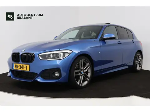 BMW 1-serie 118i M-Sport High Executive(NL-auto, Dealer OnderH, Panorama, Navi Prof, Leder, Climate 