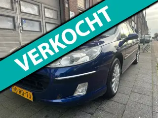 Peugeot 407 SW 2.0-16V XT Automaat Pano Clima Cruise Dealer Onderhouden Nieuw Distributie en Pirelli