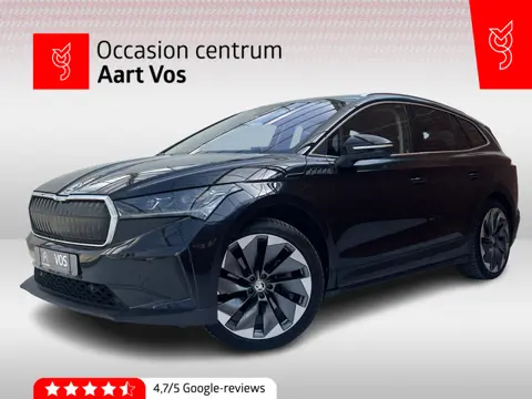 Škoda Enyaq iV 80 First Edition | Stuur- en stoelverwarming | Elektrische achterklep | Leder | Carpl