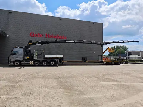 Palfinger PK 53002-SHE 6 x Jip 6 x Volco FM 500 8x4 + Faymonville F-S42-1AAA