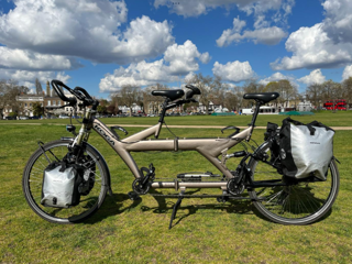 Koga Miyata Twin Traveller Tandem Gezocht Gevraagd met Rohloff Naaf