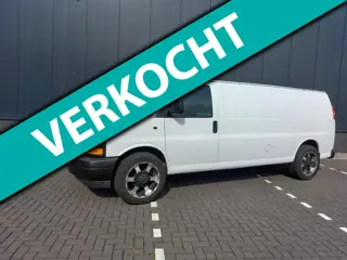 Chevrolet USA Chevy Van 2007 GMC SAVANA 6.0 met LPG G3 onderbouw merk Prins !!