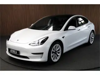 Tesla Model 3 RWD ACC Autopilot Stuurverwarm. PDC Leer Navi Panoramadak 360° Elektr. achterklep Stoe