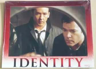 IDENTITY lobbycard set.