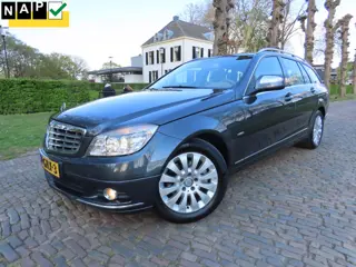 Mercedes-Benz C-Klasse Estate 180 K Elegance Automaat Leer Ecc Cruisecontrol Navigatie Pdc Lm Velgen