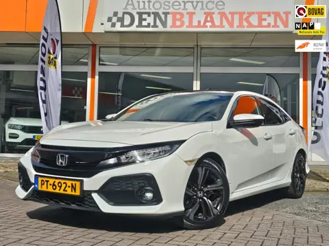 Honda Civic 1.0 i-VTEC Executive BJ.2017 / Panodak / Leder / Keyless / Led / 17"Lmv / Trekhaak !!