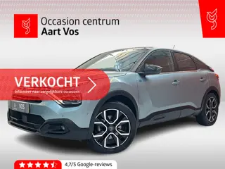 Citroën Ë-C4 Shine 50 kWh | Navigatie | Airconditioning ECC | Panoramisch open dak | Dodehoek detect