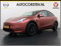 Tesla Model Y Long Range AWD 514pk 75kWh Wrap/Ivoor 20"lm Leer Panodak Warmtepomp Matrix-LED Autopil