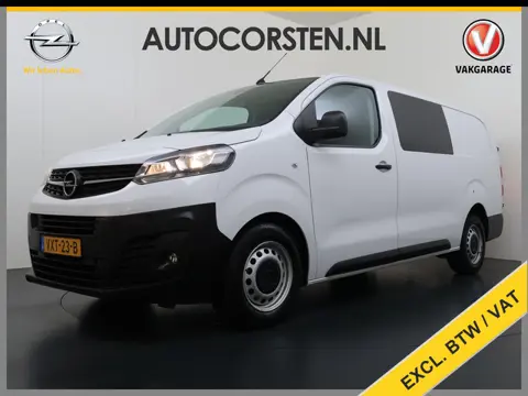 Opel Vivaro 2.0D 145PK L3 Dubbele Cabine 6-Persoons Trekhaak Euro 6 Airco Navi Apple Carplay Android