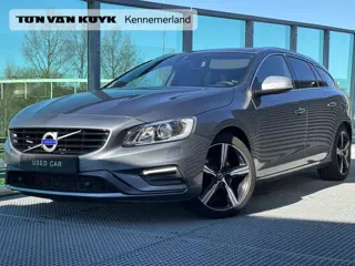 Volvo V60 2.0 T4 Business Sport / Trekhaak / Pano. dak / Standkachel / Leder / 190 PK / Stoelverwarm