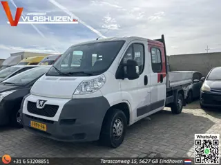 Peugeot Boxer 333 2.2 HDI L2 DC 7P. MOTOR DEFECT | €2.950,- NETTO | Bijrijdersbank | Open Laadbak |