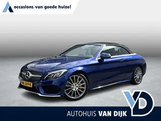 Mercedes-Benz C-klasse Cabrio 180 Ambition AMG | NL Auto/Leder/Navi/Clima/Cruise/19"/Nek-Stoelverwar