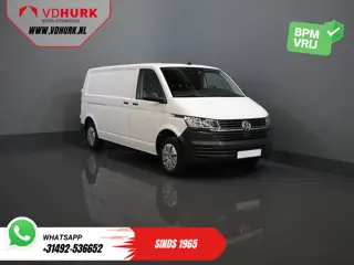Volkswagen Transporter 2.0 TDI 150 pk DSG Aut. L2 Carplay/ 2x Schuifdeur/ Stoelverw./ Airco/ Cruise/