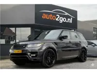 Land Rover Range Rover Sport 3.0 TDV6 AUT8 BLACK-EDITION PANODAK VOL-LEDER 22 INCH-LMV NAVI CAMERA L