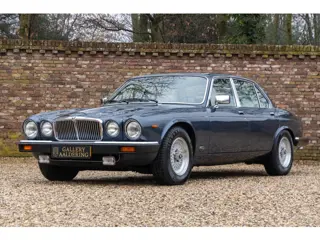 Jaguar XJ-12 Sovereign "The timeless XJ series" Presented in Westminster Blue over Cinnamon-beige le
