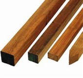 Hardhouten palen €16,99