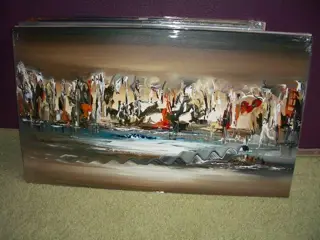 Exclusief Russisch Schilderij, ook met reliëf.