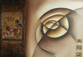 Exclusief Russisch Schilderij, ook met reliëf.