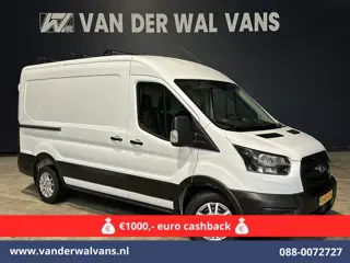 Ford Transit 2.0 TDCI L2H2 Euro6 Airco | 2450kg Trekhaak | LM velgen | Verwarmde voorruit Dakdragers