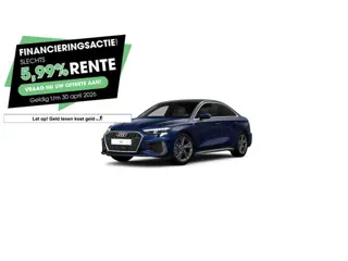 Audi A3 Limousine 35 TFSI S edition | 150 PK | Automaat | Panoramadak | S line | Climate control |