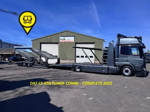 DAF CF 450 4X2 TIJHOF COMBI 2022 LIER (bj 2022, automaat)