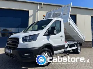 Ford TRANSIT P350 2.0 EcoBlue 170 Pk  Euro 6 - Kipper - HANDGESCHAKELD  6 Speed - Km 60.894 !! - Bou
